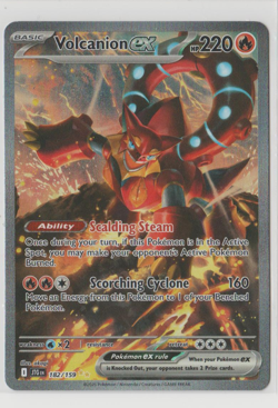 Volcanion ex SV09: Journey Together 182/159 Special Illustration Rare NM Pokemon - Image 1