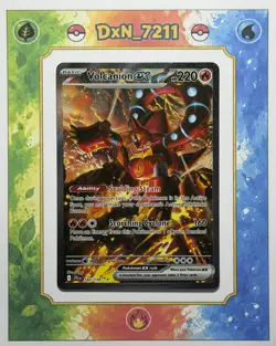 Volcanion ex 182/159 Journey Together Pokemon Special Illustration Rare NM - Image 1