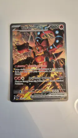 Volcanion ex 182/159 Journey Together Pokemon Special Illustration Rare NM - Image 1