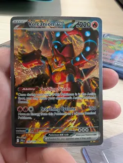 Volcanion ex 182/159 - Pokemon TCG Journey Together Special Illustration Rare NM - Image 1