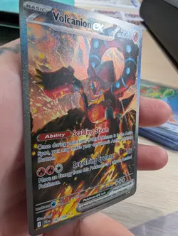 Volcanion ex 182/159 - Pokemon TCG Journey Together Special Illustration Rare NM - Image 4
