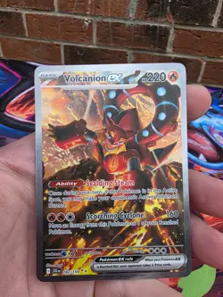 Volcanion ex 182/159 NM Journey Together Pokemon Special Illustration Rare Mint - Image 1