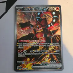 Pokemon TCG Volcanion EX 182/159 Journey Together Special Illustration Rare NM - Image 3