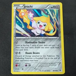 Jirachi #42/108 - Pokemon TCG - Roaring Skies - Rare - Holo - NM - Image 1