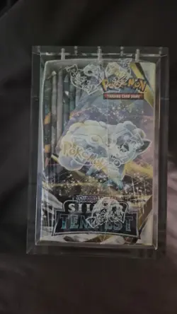 Pokemon TCG Silver Tempest Booster Box 36 Packs Sealed CASE FRESH + Acrylic Case - Image 2