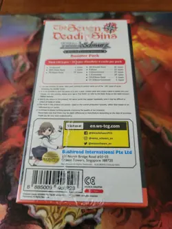 Weiss Schwarz The Seven Deadly Sins Booster Box qty 1 new sealed English 8885009406228 - Image 3
