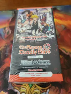 Weiss Schwarz The Seven Deadly Sins Booster Box qty 1 new sealed English 8885009406228 - Image 5