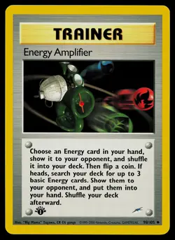 Pokemon Card - Energy Amplifier 1st Edition Neo Destiny 98/105 Uncommon - Image 1