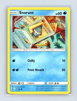 Snorunt 31/145 Common Guardians Rising Pokemon Lightly Played - Image 1
