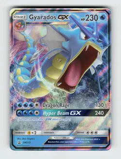 Gyarados GX - SM212 Holo Promo Sun & Moon Promo Pokemon Near Mint - Image 1