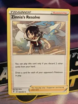 Pokemon TCG Evolving Skies Zinnia’s Resolve 164/203 - Image 1