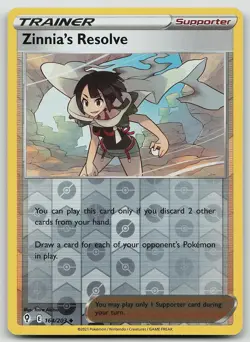 Pokemon Zinnia's Resolve 164/203 Evolving Skies Uncommon Reverse Holo NM - Image 1