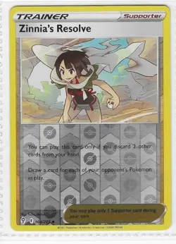 Zinnia's Resolve 164/203 Uncommon Evolving Skies Pokemon Reverse Holo Near Mint - Image 1
