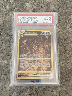 Pokemon TCG Giratina VSTAR GG69/GG70 Rare PSA 10 - Image 1