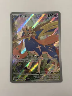 The Pokemon Company Zacian 100/094 Illustration Rare Holo ENG 130HP Phantasmal … - Image 1