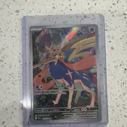Pokemon Zacian Full Art Holo Illustration Rare 100/094 Phantasmal Flames 130 HP… - Image 1