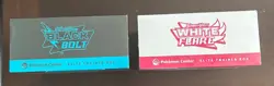 Black Bolt and White Flare Pokemon Center Exclusive ETBs - Sealed Set - Image 5