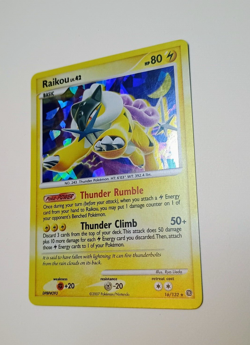 Pokmeon TCG. Raikou 16/132. Secret Wonders. Holo Rare. Authentic, Ungraded. - Image 1