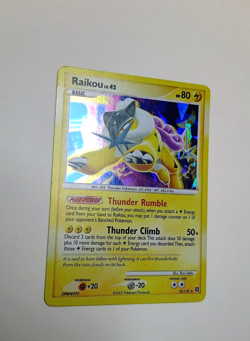 Pokmeon TCG. Raikou 16/132. Secret Wonders. Holo Rare. Authentic, Ungraded. - Image 2