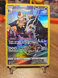 Mightyena TG09/TG30 Ultra Rare Pokemon TCG Astral Radiance Trainer Gallery NM - Image 1
