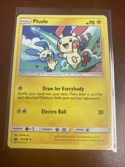 Plusle 53/168 Celestial Storm Pokemon LP - Image 1