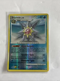 Pokemon TCG Cards Starmie 50/111 Rising Rivals Reverse Holo - Image 1