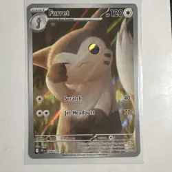 Furret 168/159 Sv09 Journey Together Illustration Rare Holo ENG - Image 1