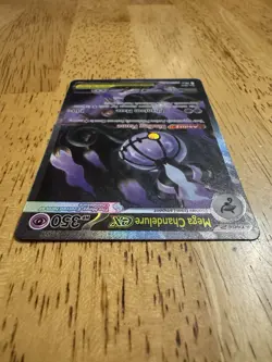 Mega Chandelure EX #115/084 Secret Illustration Rare Pitch Black English NM - Image 4