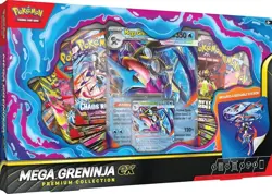 Pokemon TCG Mega Greninja-EX Premium Collection Box New Factory Sealed - Image 1