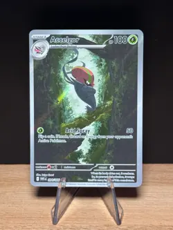 Accelgor 094/086 Illustration Rare White Flare Pokemon Near Mint - Image 1