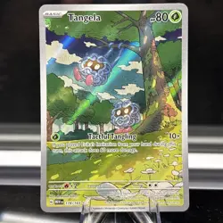 Tangela 178/165 Illustration Rare 151 Pokemon Holo Near Mint - Image 1