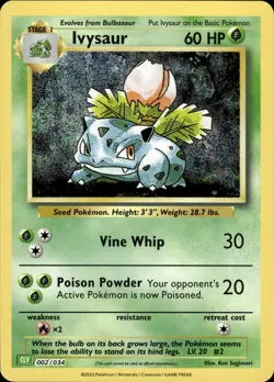 Ivysaur - Classic Collection CLV 002/034 - Pokemon - Image 1