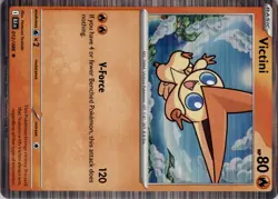 Pokemon Victini 012/086 Holo Black Bolt Pokemon Trading Card TCG - Image 5