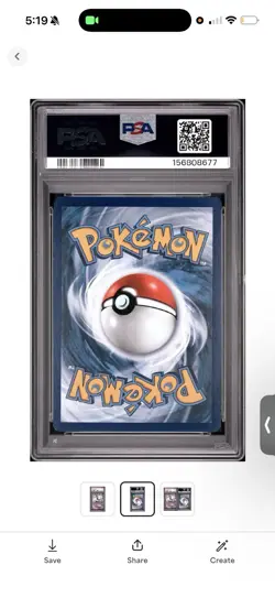 2013 Pokemon B&W Legend Treasures Radiant COLL #RC11 Meloetta EX PSA 7 - Image 2