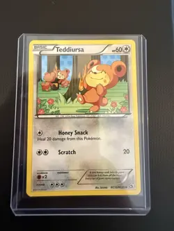 Pokemon Teddiursa RC15/RC25 Legendary Treasures: Radiant Collection Holo (Mint) - Image 1