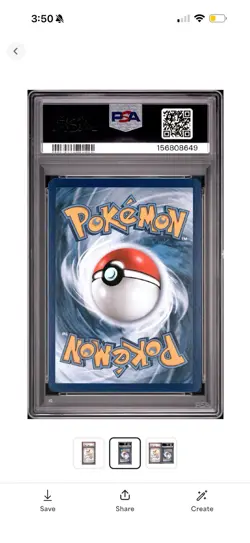 2013 POKEMON B&W LEGEND TREASURES RADIANT COLL #RC14 EEVEE PSA 7 - Image 2
