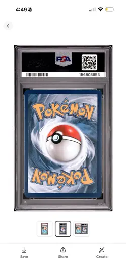 2013 POKEMON BLACK & WHITE LEGENDARY TREASURES RADIANT COLLECTION PIPLUP PSA 7 - Image 2