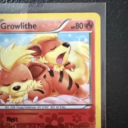 Growlithe - RC4/RC25 - Uncommon NM, English Pokemon Legendary Treasures - Image 4