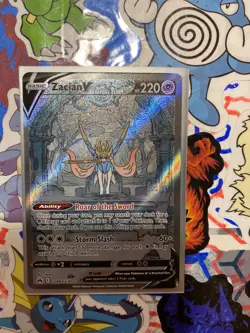 Pokemon TCG Zacian V Crown Zenith: Galarian Gallery GG48/GG70 Holo Ultra Rare - Image 4