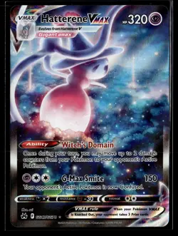 Pokemon TCG Crown Zenith: Galarian Gallery #GG47/GG70 Hatterene VMAX - Image 1