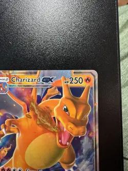 Pokemon Charizard GX SM211 Hidden Fates Full Art Ultra Rare Holo TCG Card - Image 4