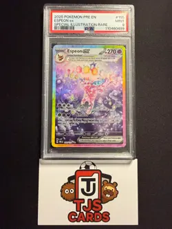 Espeon ex - PSA 9 - Prismatic Evolutions 155/131 - Pokemon - Image 1