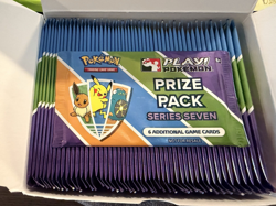 2025 Pokemon TCG Prize Pack Series 7 SEALED Booster Packs x50 - In Original Box - Image 1
