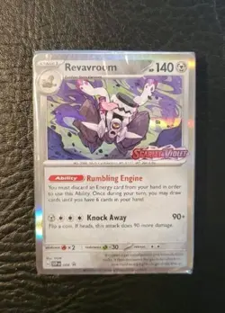 Pokemon TCG Revavroom Sealed Deck Scarlet and Violet 008 Near Mint Promo - Image 1