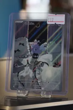Gothita Illustration Rare Pokemon TCG Scarlet Violet White Flare Card 124/086 - Image 1