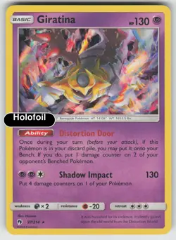 Pokemon - Giratina - Holofoil [SM8 - 97/214 Near Mint] - Image 2