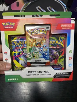 Brand New Pokemon First Partner Illustration Collection Series 1 Box - Image 1