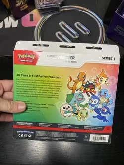 Brand New Pokemon First Partner Illustration Collection Series 1 Box - Image 2