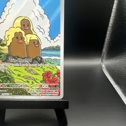Pokemon TCG Sv Surging Sparks Alolan Dugtrio 208/191 IR Holo Full Art Eng HP110 - Image 4