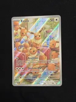 Pokemon TCG Eevee 188/167 & SinistchaEX 210/166 Illustration Twilight Masquerade - Image 1
